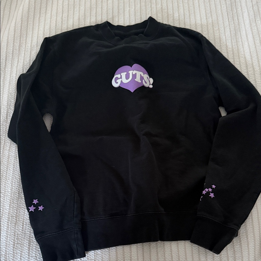 Olivia Rodrigo Guts tour official sweatshirt size S